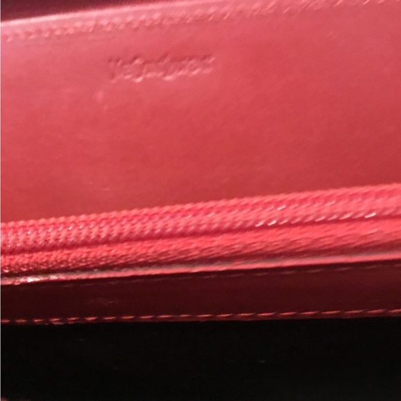Authentic YSL Patent Leather Wallet - Picture 10 of 14
